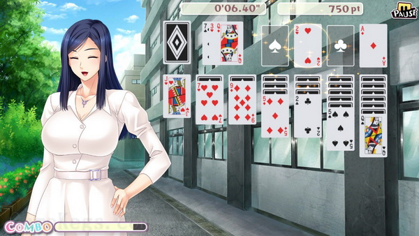 美少女接龙扑克.Pretty Girls Klondike Solitaire_4