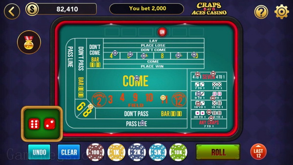 王牌博彩厅.Craps at Aces Casino_0