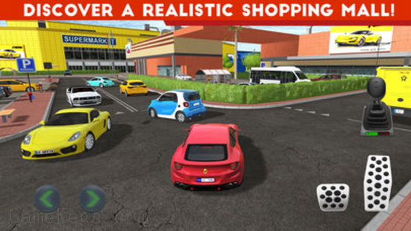 购物中心停车场.Shopping Mall Parking Lot_0