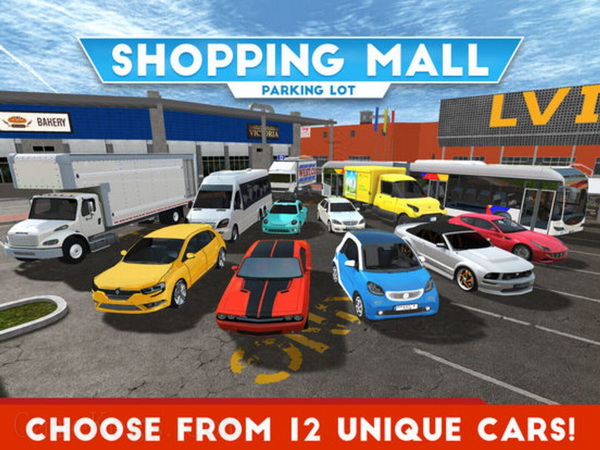 购物中心停车场.Shopping Mall Parking Lot_2