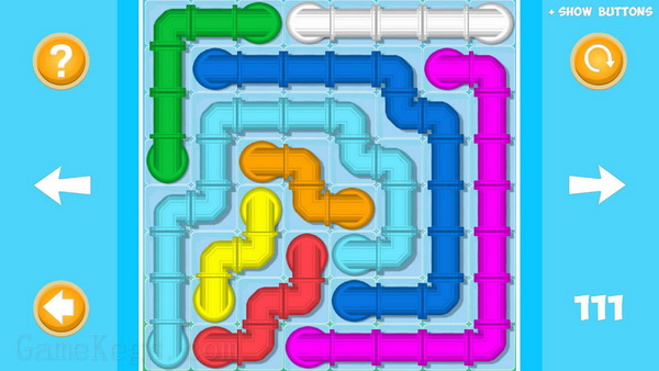 连接彩色点：有趣的水流管道艺术拼图游戏.Connect Color Dots: Fun Water Flow Pipe Line Art Puzzle Game_4
