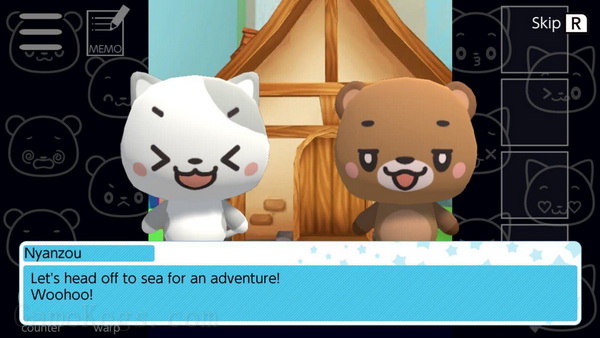 逃离荒岛.Escape From a Deserted Island: The Adventures of Nyanzou & Kumakichi_1