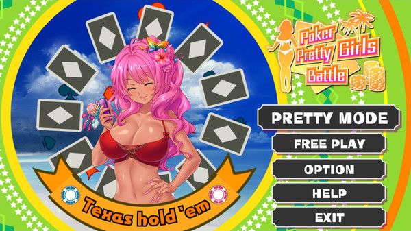 扑克美女：德州扑克.Poker Pretty Girls Battle: Texas Hold’em_0