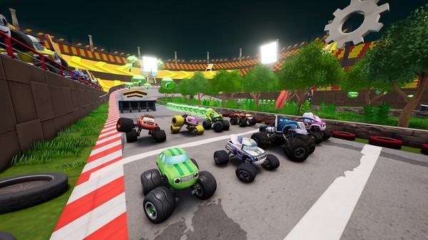 旋风战车队: 速度城赛车.Blaze and the Monster Machines: Axle City Racers_2