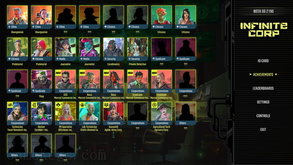 无限公司.InfiniteCorp: Cyberpunk Card Game_1