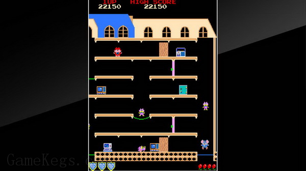 街机博物馆：猫捉老鼠.Arcade Archives MAPPY_3