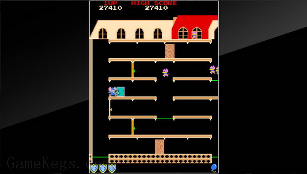 街机博物馆：猫捉老鼠.Arcade Archives MAPPY_4
