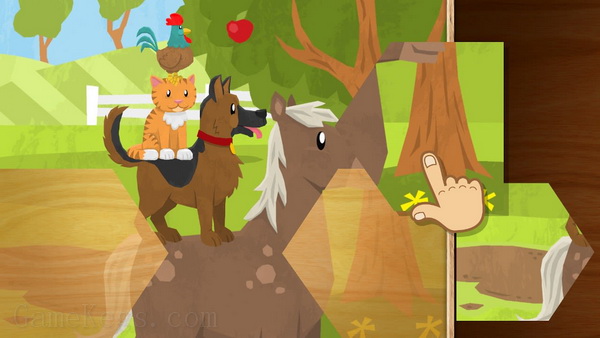 儿童益趣游戏：动物、汽车和更多.Puzzles for Toddlers & Kids: Animals, Cars and more_2