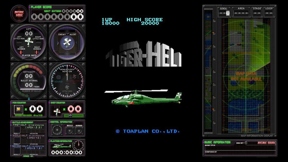 究极虎式直升机.Kyuukyoku Tiger Heli: Toaplan Arcade Garage_2