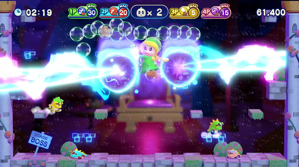 泡泡龙4：伙伴 – 头骨怪与创意工坊.Bubble Bobble 4 Friends: The Baron Is Back!_0