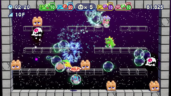 泡泡龙4：伙伴 – 头骨怪与创意工坊.Bubble Bobble 4 Friends: The Baron Is Back!_2