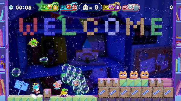 泡泡龙4：伙伴 – 头骨怪与创意工坊.Bubble Bobble 4 Friends: The Baron Is Back!_4
