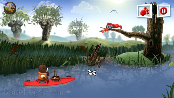 大耳熊泰迪：皮划艇.Teddy The Wanderer: Kayaking_1