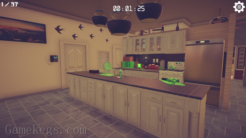 3D拼图：现代房屋.3D PUZZLE Modern House_3