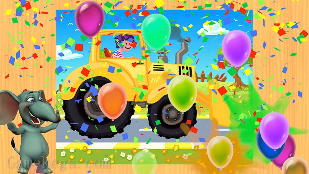 汽车拼图游戏.Cars Puzzles Game – Funny Car & Trucks Preschool Jigsaw Education Learning Puzzle Games for Babies, Kids & Toddlers_3