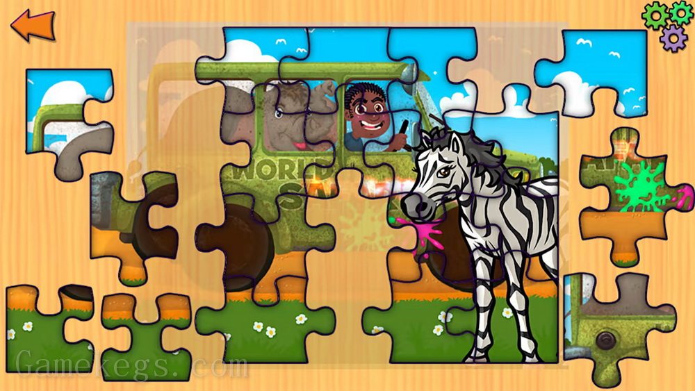 汽车拼图游戏.Cars Puzzles Game – Funny Car & Trucks Preschool Jigsaw Education Learning Puzzle Games for Babies, Kids & Toddlers_5