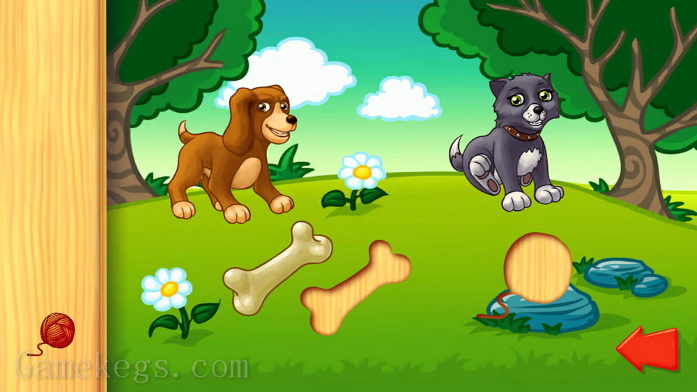 动物婴儿拼图 – 儿童学龄前动物拼图游戏.Animal Babies Puzzle – Top Wooden Preschool Animals Learning Children Kindergarten Puzzles Game for Baby Kids and Toddlers_4