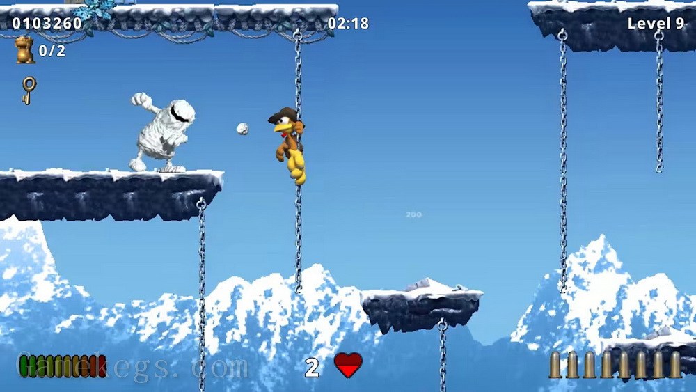 莫汉翡翠跑跳大冒险：陷阱和珍宝2.Moorhuhn Jump and Run: Traps and Treasures 2_2