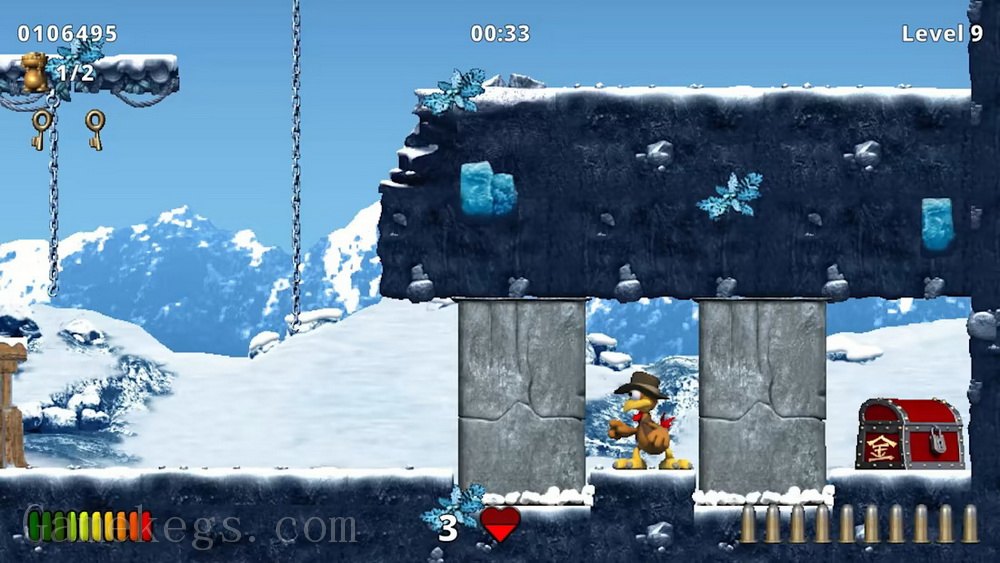莫汉翡翠跑跳大冒险：陷阱和珍宝2.Moorhuhn Jump and Run: Traps and Treasures 2_3