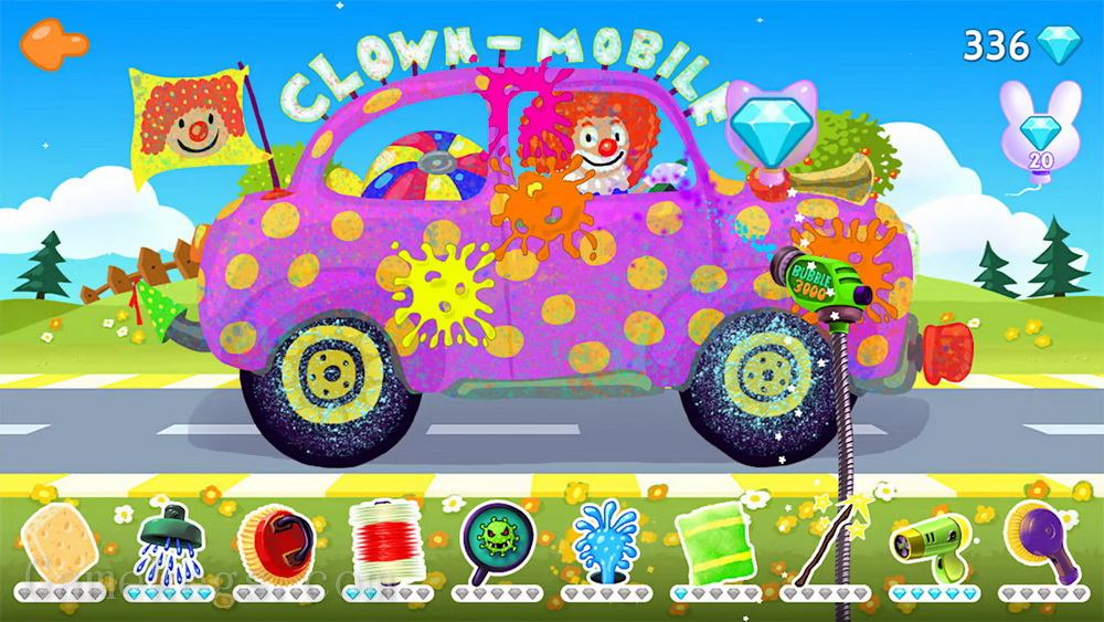 有趣的洗车：儿童和幼儿的卡车和汽车游戏车库.Funny Car Wash – Trucks & Cars Carwash RPG Game Garage for Kids & Toddlers_3