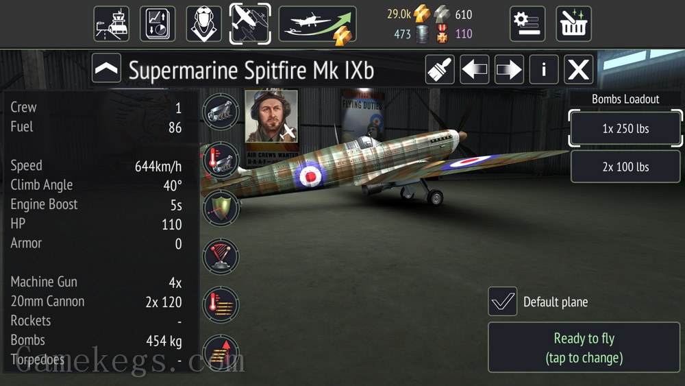 二战战机：空中混战.Warplanes: WW2 Dogfight_1