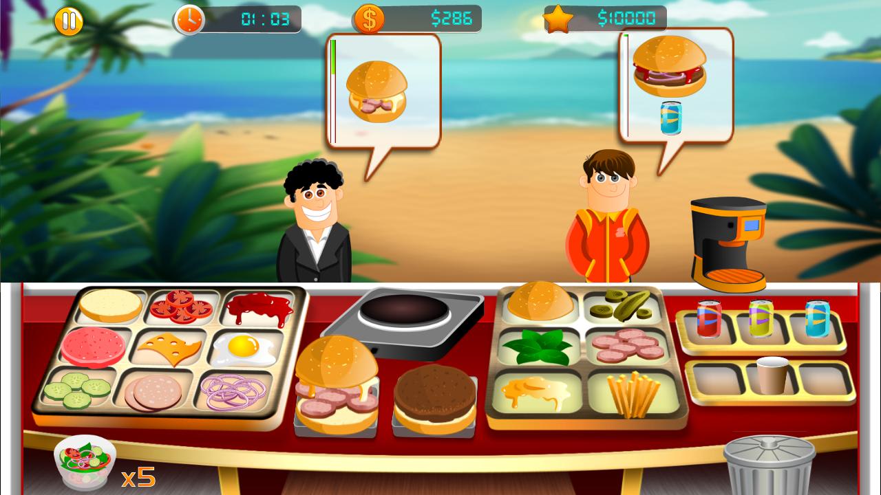 我的小快餐店.My Little Fast Food Booth_1