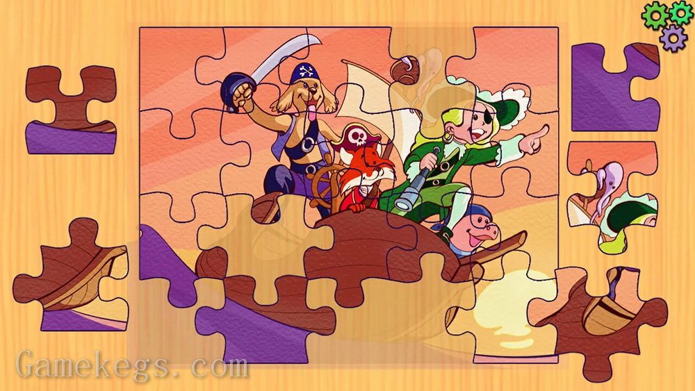 海盗拼图.Pirates Jigsaw Puzzle – Pirates Jigsaw Puzzle Education Adventure_1