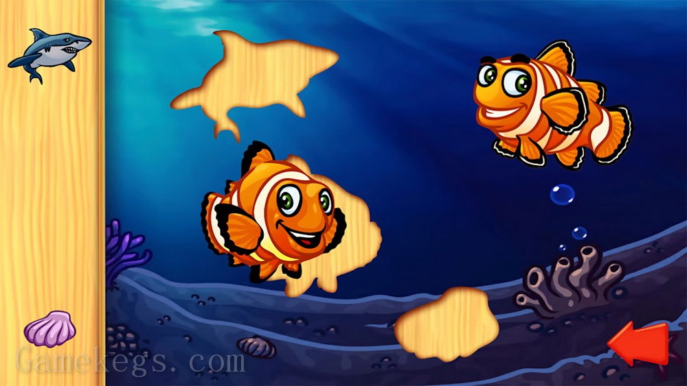 海洋动物拼图.Ocean Animals Puzzle – Preschool Animal Learning Puzzles Game for Kids & Toddlers_1