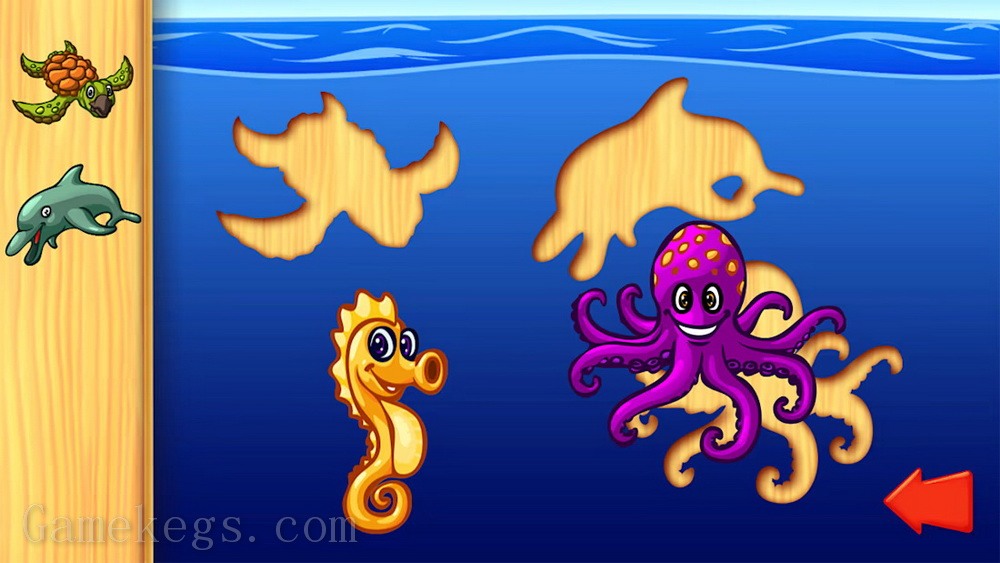 海洋动物拼图.Ocean Animals Puzzle – Preschool Animal Learning Puzzles Game for Kids & Toddlers_5