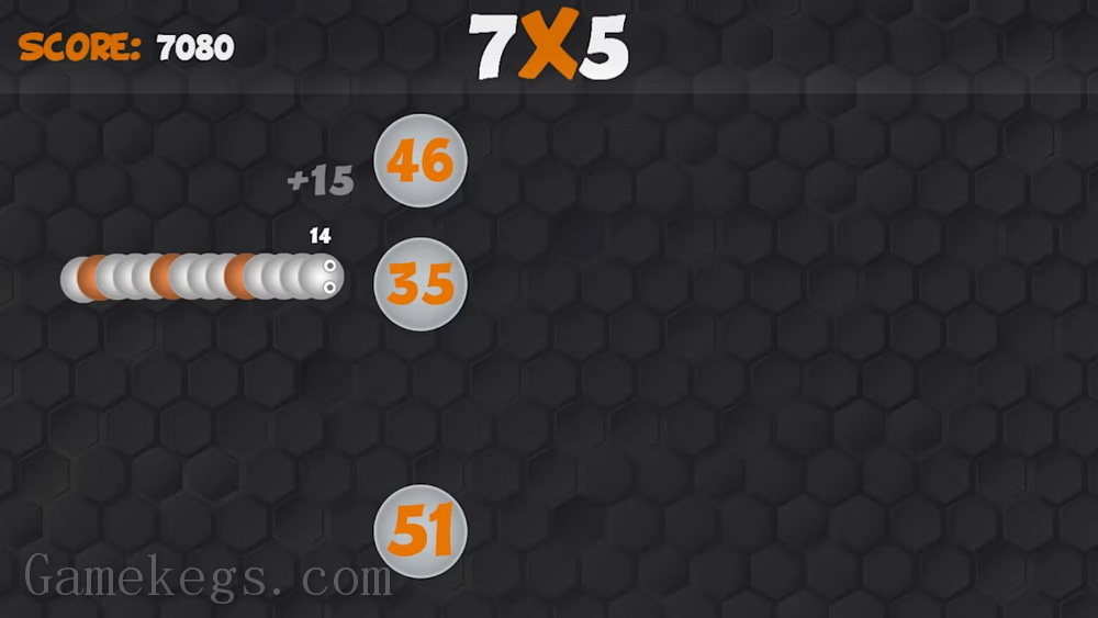 数学之蛇！酷酷的教育游戏.Snake of Maths! Cool Education Game_1