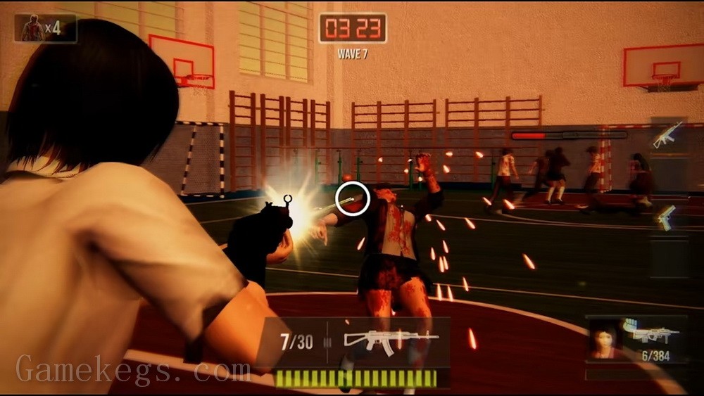 校园保卫战：清理僵尸与鬼魂.Haunted Zombie School_2