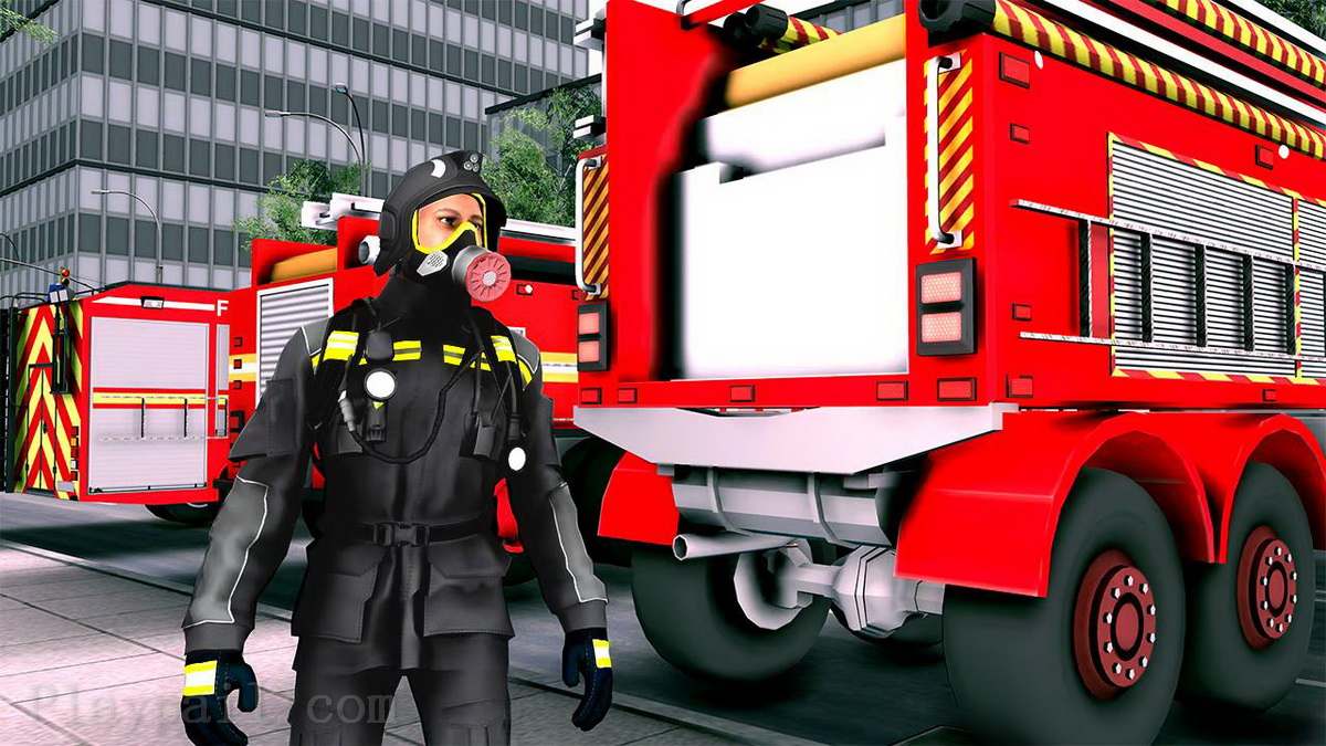 消防员：消防车模拟器2022.Firefighter: Car Fire Truck Sim Driving 2022 Simulator_1
