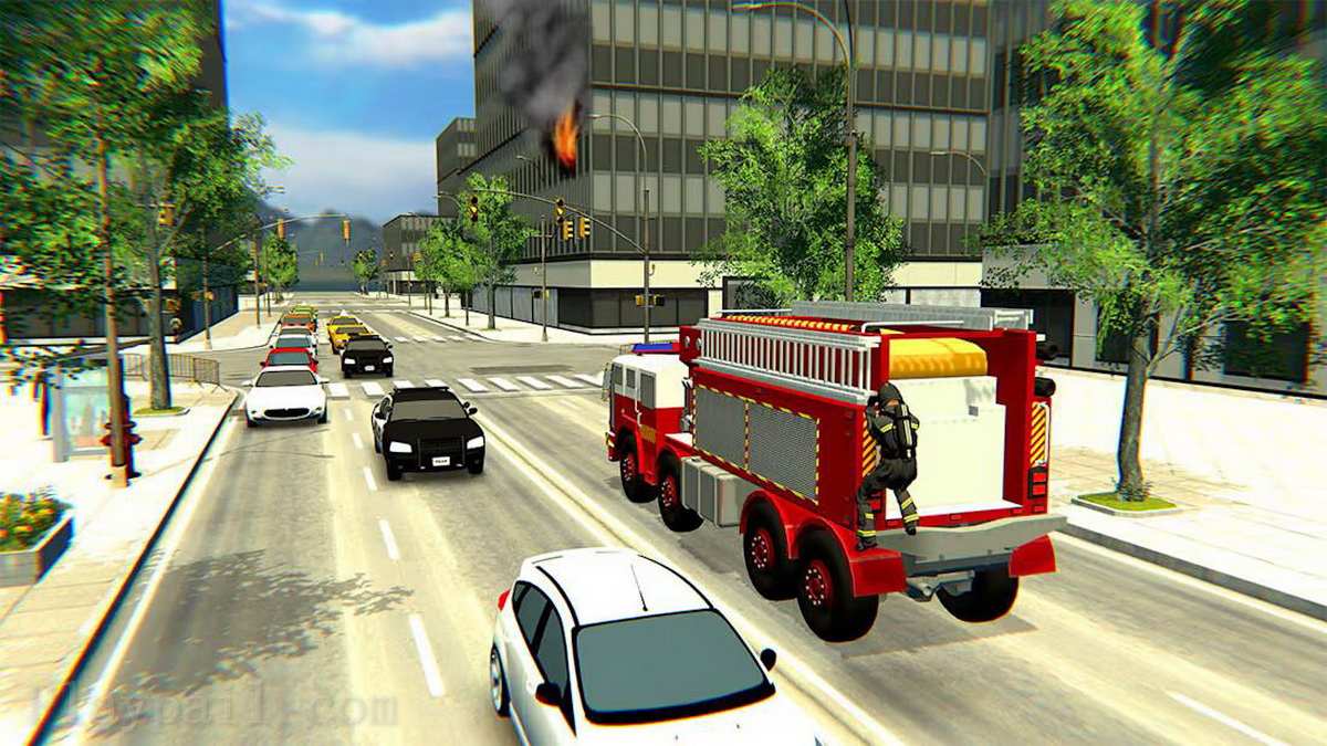消防员：消防车模拟器2022.Firefighter: Car Fire Truck Sim Driving 2022 Simulator_4