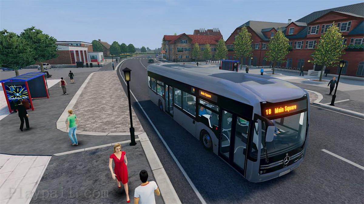 公交车模拟器 城市游览.Bus Simulator City Ride_5