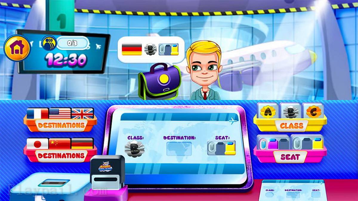 机场飞行管理员模拟器.Airport Flight Administrator Simulator & Air Traffic-Sky Airplane Sim Plane_0