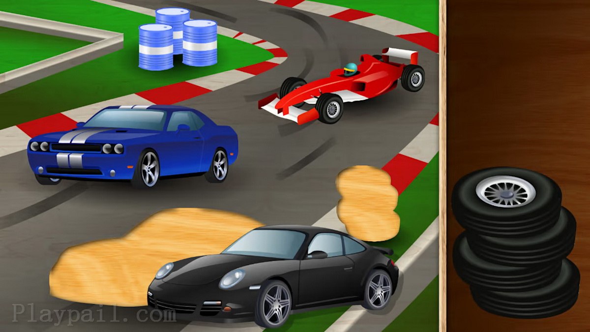 幼儿和儿童汽车拼图.Car Puzzle for Toddlers and Kids_2