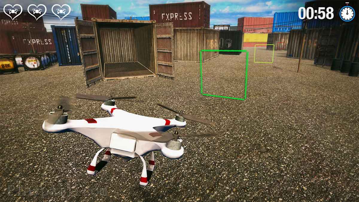 无人机竞赛.Drone Race Simulator_1