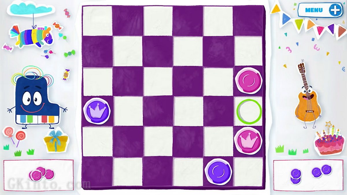儿童派对跳棋.Kids Party Checkers_1