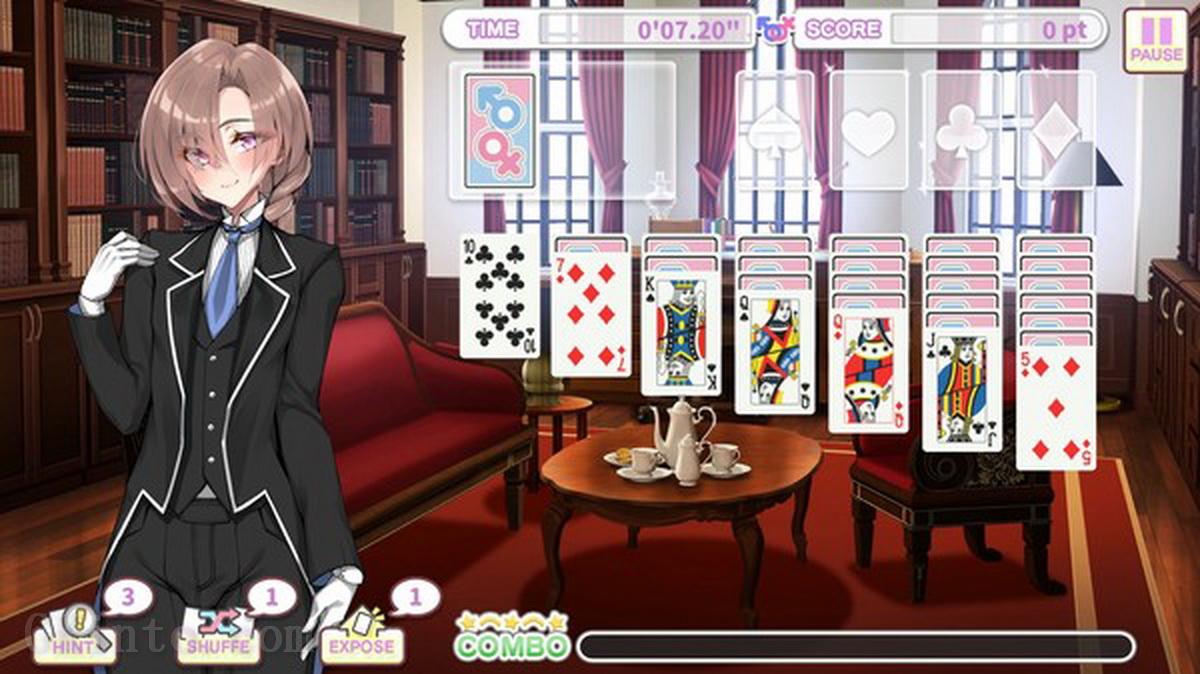 男娘克朗代克纸牌.Otoko Cross: Pretty Boys Klondike Solitaire_0