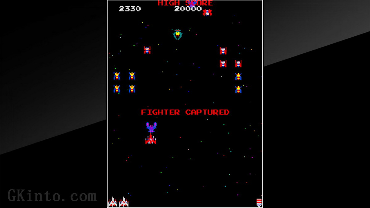 街机博物馆：大蜜蜂.Arcade Archives GALAGA_2
