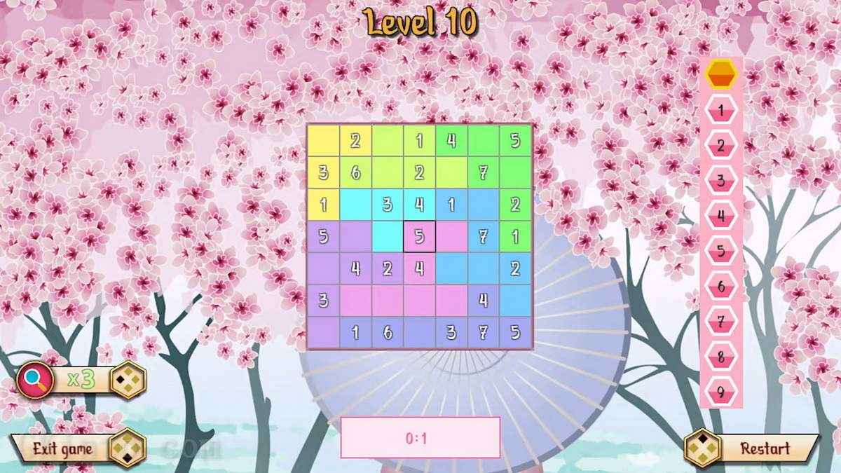 思考逻辑！数独 – 二进制.Think Logic! Sudoku – Binary – Suguru_1