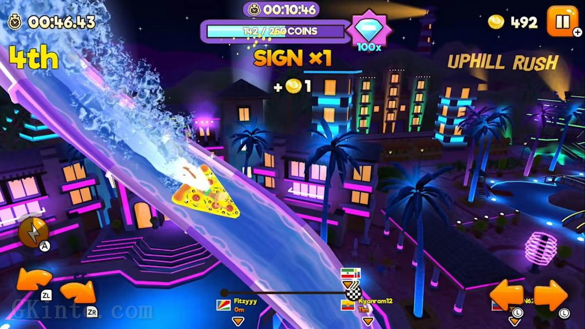 水上公园赛车.Uphill Rush Water Park Racing_2