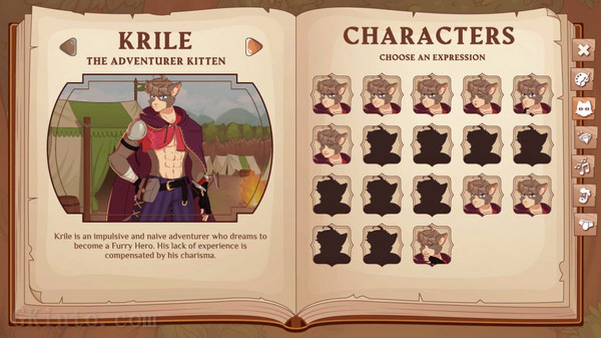 堕落熊的洞穴.Burrow of the Fallen Bear: A Gay Furry Visual Novel_3