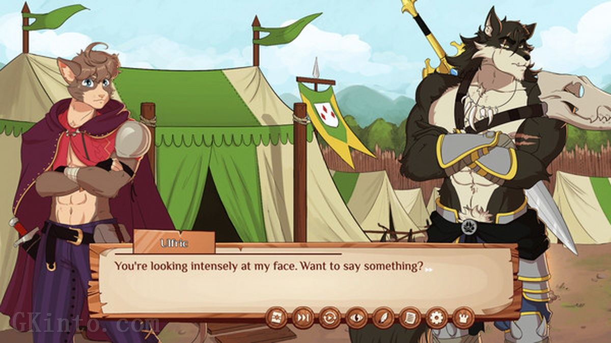 堕落熊的洞穴.Burrow of the Fallen Bear: A Gay Furry Visual Novel_4