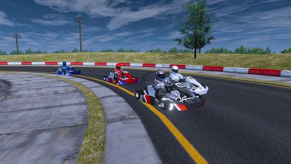 卡丁车疯狂赛车模拟器游戏.Kart Crazy Race Simulator Game_0