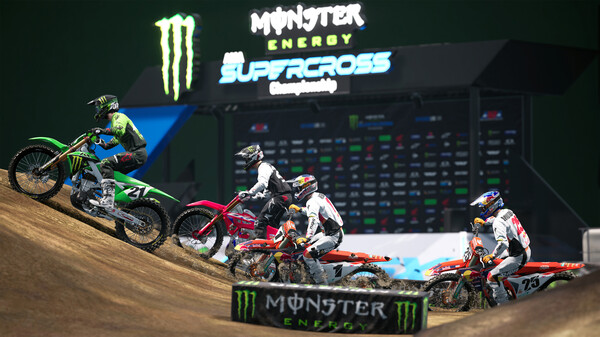 野兽越野摩托车：官方游戏6.Monster Energy Supercross 6: The Official Videogame_2