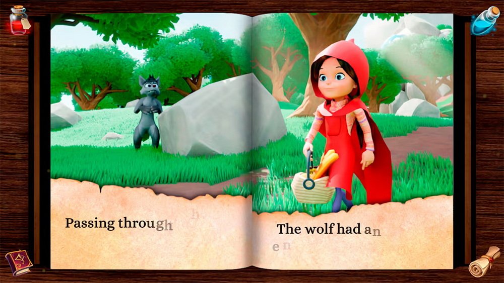 小红帽.Little Red Riding Hood: Interactive Book_2