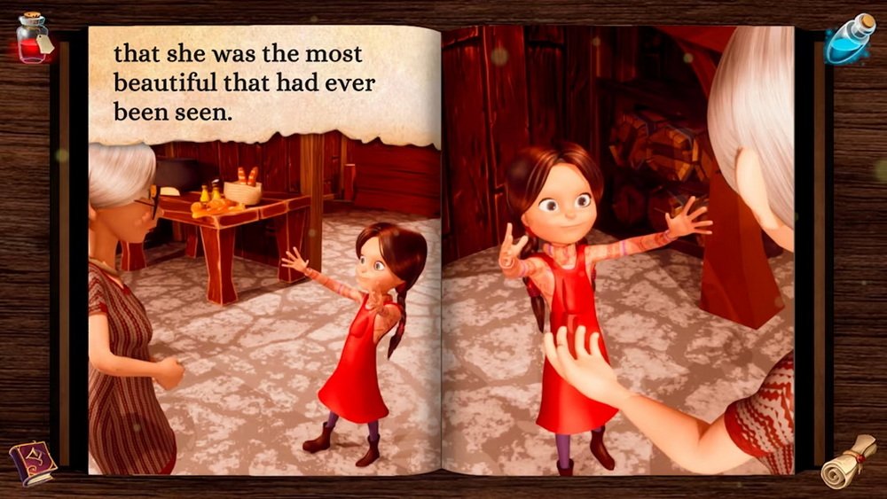 小红帽.Little Red Riding Hood: Interactive Book_3