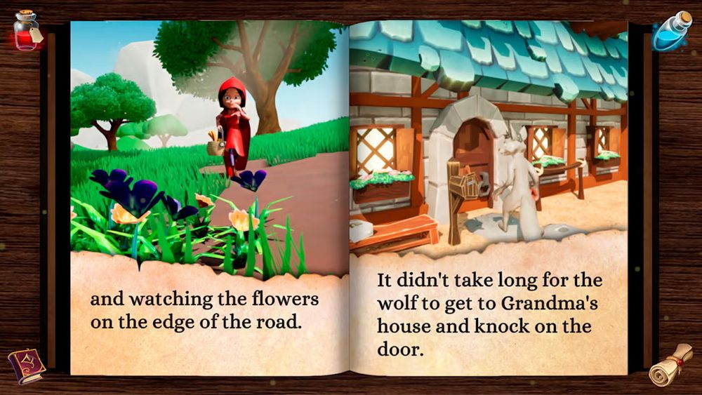 小红帽.Little Red Riding Hood: Interactive Book_5