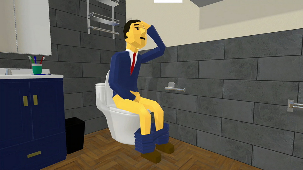 没纸了！.Give me toilet paper!_3